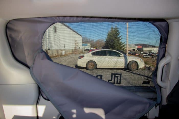 Are you tired of pesky mosquitoes ruining your road trip experience? Roadloft's mosquito net with integrated curtains has got you covered! This product is designed to keep mosquitoes out while allowing fresh air to circulate through your vehicle. The netting is made from high-quality materials that are durable and easy to clean, making it perfect for long-term use. The integrated curtains provide additional privacy and can be adjusted to block out sunlight and unwanted attention. Whether you're a seasoned van life enthusiast or just starting out, the Roadloft mosquito net with integrated curtains is a must-have for a comfortable and enjoyable road trip experience. So, pack your bags and hit the road with Roadloft!